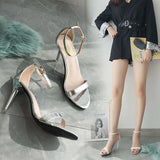 Gladiator Sandals Roman sandals Summer Office High Heels Women Buckle Strap Pumps Casual Women