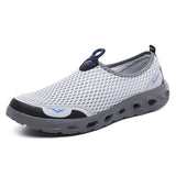 Sneakers Men Shoes Breathable Mesh Lightweight Casual Shoes Women Slip-On Outdoor Beach Aqua Shoes Zapatillas