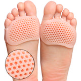 Toes Forefoot Pads for Women High Heels Half InsolesSilicone Honeycomb Forefoot Insoles Gel Insoles Breathable Shoe