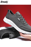 Men's Casual Shoes Large Size Breathable Outdoor Flat Mesh Lightweight Sneakers Fashion Running Shoes Zapatillas Comodas