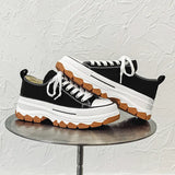 Chunky Platform Shoes for Women 2023 Spring Casual Sneaker Luxury Designer Shoes Girls Flats Sports Thick Bottom