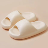 Platform Pillow Slippers for Women Summer Beach Soft Sole Eva Cloud Slides Sandals Woman Home Non Slip Bathroom