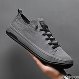 Sneakers Men Shoes Comfortable Breathable Ice Silk Casual Shoes Lightweight Walking Flat Shoes Male