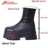 Women Ankle Boot Gothic Style Cool Women Triple Bottom Boot 2023 Brand New Street Women Platform Sandals Shoes Big Size