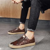 Men Shoes lace up Fashion Retro genuine Leather Dress Shoes Men Oxford Shoe lace up Business Office Footwear Men