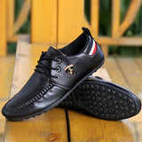 Fashion Leather Shoes for Men Casual Loafers Moccasins High Quality Shoes Male Lightweight Driving Footwear 2023