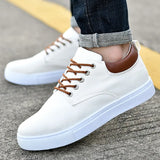 Arrival Canvas Shoes Men Spring Summer Casual Canvas Shoes For Men Lace-Up Flats Men Shoes Driving Sneakers Men
