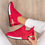 Shoes Sneakers Women Shoes Ladies Slip-On Solid Color Sneakers for Female Sport Mesh Casual Shoes for Women