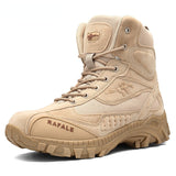 Autumn Men Military Boots Quality Special Force Tactical Desert Combat Ankle Boats Army Work Shoes Leather Snow
