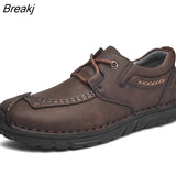 Men Shoes Slip On Loafers Spring Autumn Comfortable Fashion designer Casual Leather Men Shoes