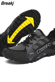 Men Hiking Shoes Spring Autumn Outdoor Hiking Shoes Non-slip Breathable Tactical Combat Military Boots Desert Training