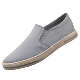 Breakj The Autumn Of 2025, The New Canvas Shoes Men's Lazy Men's Pedaling Men's Korean Version Of The Casual Old Beijing Board Shoes Men's