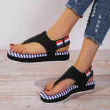 for Women 2023 Fashion Roman Women's Sandals Summer Fashion Platform Women's Thong Sandals Casual Female Beach