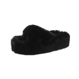 Size Woolen Slippers For Women In Autumn And Winter 2023 New Home Wear Plush And Thick Soles Cross Wool