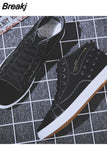 Shoes for Men 2023 Summer New Men's Casual Shoes High Top Vulacnized Shoes Male Flats Lace-up Sneakers Zapatos