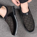 Men Casual Shoes Luxury Business Platform Loafers for Men Slip on Men's Designer Dress Shoes New Big Size Zapatillas De