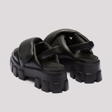 Size 34-43 Sandals Women 2023 Fashion Platform High Heels Summer Shoes For Women Real Leather Chunky Heel