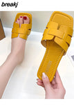 Slipper Women Shoes Ladies High Quality Slides Sandals Womens Shoes New Fashion Design Beach Flat Shoes Female