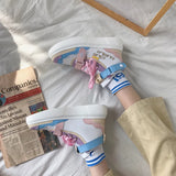Cute Sneakers Ins Street Racket Platform Running Shoes Korean-Style Casual Student Women's