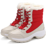 Women Boots 2023 Winter Boots With Platform Heels Snow Botas Mujer Keep Warm Ankle Boots Female Women Shoes Winter