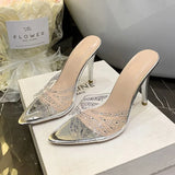 Breakj Water Drill New High Heels Tips Fish Mouth Transparent Fine And Cool Drag Niche Design Feel Wear Lady