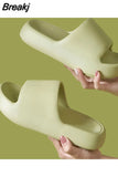 Cloud Soft EVA Slippers Couple Home Outdoor Slipper Summer Beach Unisex Bedroom Shoes Ladies Flip Flops Thick Bottom