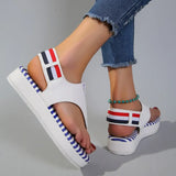 for Women 2023 Fashion Roman Women's Sandals Summer Fashion Platform Women's Thong Sandals Casual Female Beach