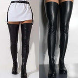 Design Female Modern Boots Platform Low Heel Over-the-Knee Boots Zipper 2023 Winter Comfy Sexy Woman Shoes Big Size