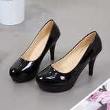 Breakj City Huangyan 喖吖 Trading Goose Powder Brand High Heels Women's Single