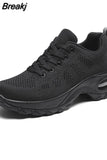 New Sneakers Women Shoes Mesh Breathable Flat Anti-Slip Woman Sneaker Outdoor Trainer Female Zapatos De Mujer Sport