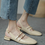 Spring Summer New Women Flats Sandals Fashion Chunky Slippers Sexy Party Dress Shallow Flip Flops Casual Shoes Mujer