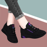 Women's Casual Sports Shoes Outdoor Tennis Shoes Lightweight Non-slip Breathable Sneakers Soft Walking Shoes Zapatillas De