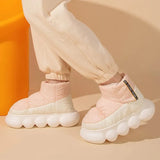 2023 New Warm Snow Boots for Women Waterproof Women's Winter Boots Thick Bottom Plush Lining Cotton Padded Shoes