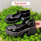janes harajuku lolita shoes low heel women shoes models women's Japanese high heels platform shoes vintage shoes heels