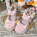 Lolita Shoes Sweet Summer Mary Janes Woman Flats Patchwork Japanese Style 2023 Fashion Cute Party Jk Shoes for