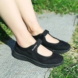 Breakj 2023 New Old Shoes Light Casual Shoes Comfortable Walking Women's Shoes Magic Sticker Mom Shoes 35-42