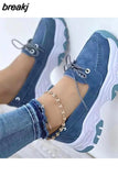 Women Sneakers 2023 Shoes Comfortable Chunky Sneakers Walking Sneakers For Women Loafers Ladies Shoes Lace-Up Shoes Woman