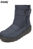 Women Boots Lightweight Winter Shoes Woman Waterproof Boots For Women Non-Slip Snow Boots Ladies Female Footwear Botas