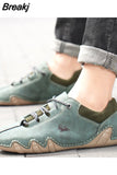 Leather Men Shoes Breathable Sneaker Handmade Driving Loafers Shoes Men Hot Sale Moccasins Wallking Shoe for Man