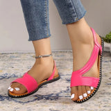 Shoes on Sale 2023 New Summer Women's Sandals Bohemian Flat Casual Shoes Outdoor Comfortable Beach Ladies Sandals
