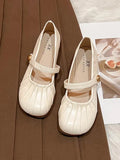 Heels Summer Shoes Ladies Autumn Casual Female Sneakers Dress Flats Women Soft Oxfords 2023 Fall New Leather Moccasin PU