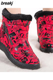 Women Boots 2023 Designer Snow Boots Winter Shoes For Women Waterproof Ankle Boots Super Warm Winter Botas Mujer New
