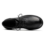 Breakj 2023 New Youth Thick Bottom British Wind Father Shoes Round Head Thick Top Fashion Casual Fashion Shoes