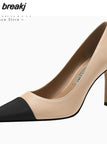 Size 34-40 Women Pumps Sexy Pointed Toe High Heels Shoes For Women Elegant Party Heeled Footwear Classic Fashion