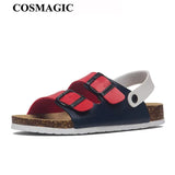 Fashion Double Buckle Cork Sandals 2023 New Women Summer Beach Casual Outside Non-slip Sandalias