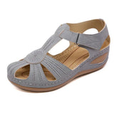 Plus Size Fashion Summer Women Sandals Female Beach Shoes Shoes Wedge High Heel Comfortable Light Platform