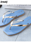 Summer flat flip-flops 36-41 casual women's outdoor fashion slippers beach holder fashion shoes woman slippers