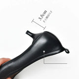 3.5CM Women Low Heels Dress Shoes Pointed Toe Slip on Boat Shoes Solid color Basic Pump Single Shoes Women Office
