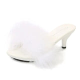 Three-Dimensional Flowers Slippers Summer Transparent Sandals Beach Shoes Thin High Heels Walk Show Crystal Party Women