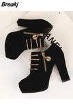 New 10.5cm High Heels Women Pumps Casual Women Shoes High Heel Ankle Boots Women Boots Summer Shoes Women Pumps